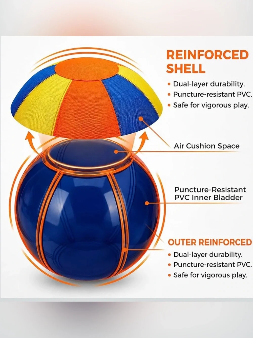 Herding ball for dogs 18”/45cm
